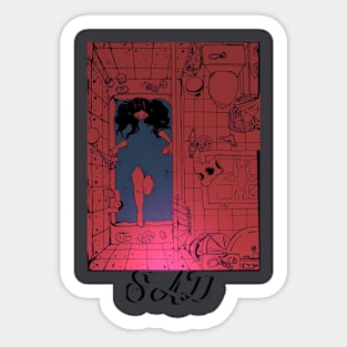 SAD MOMENT Sticker